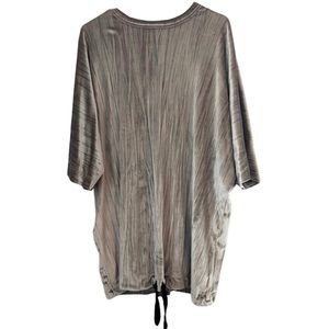 Zara velvet dress oversize
